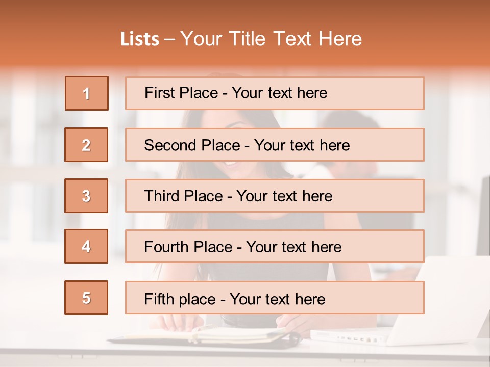 Active Cheerful Beautiful PowerPoint Template