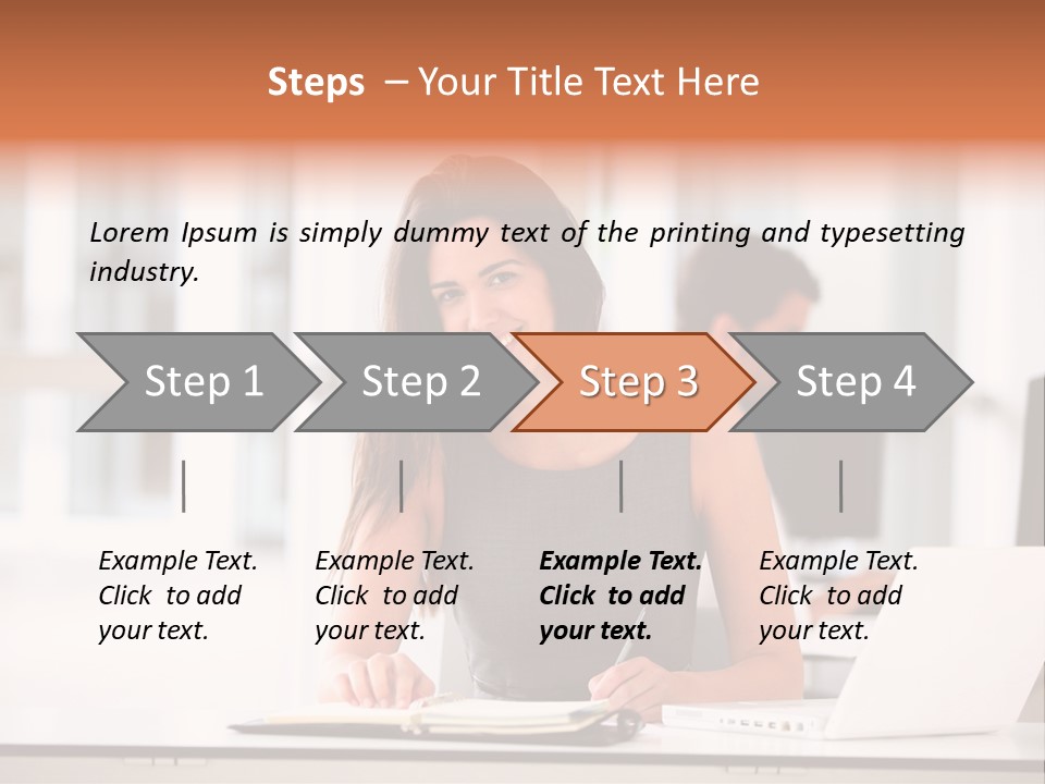 Active Cheerful Beautiful PowerPoint Template