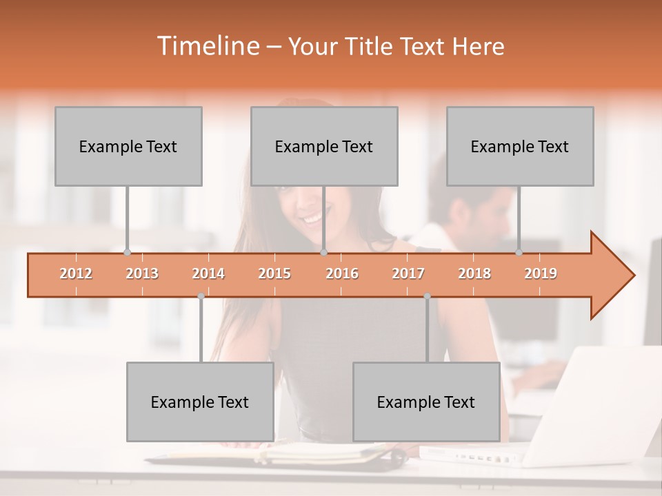 Active Cheerful Beautiful PowerPoint Template