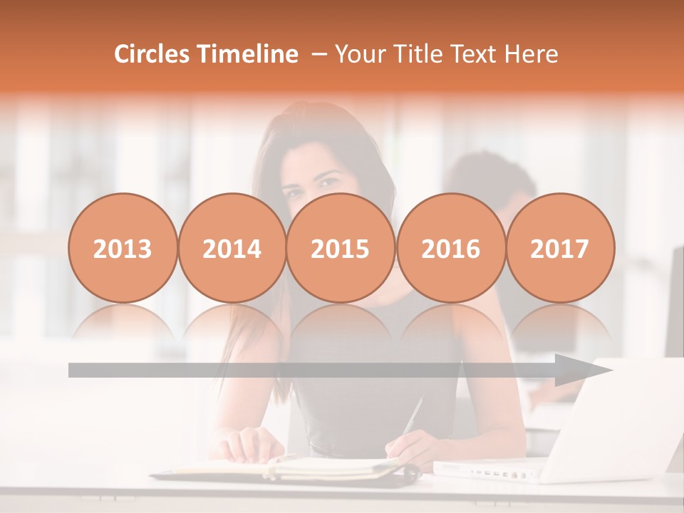 Active Cheerful Beautiful PowerPoint Template