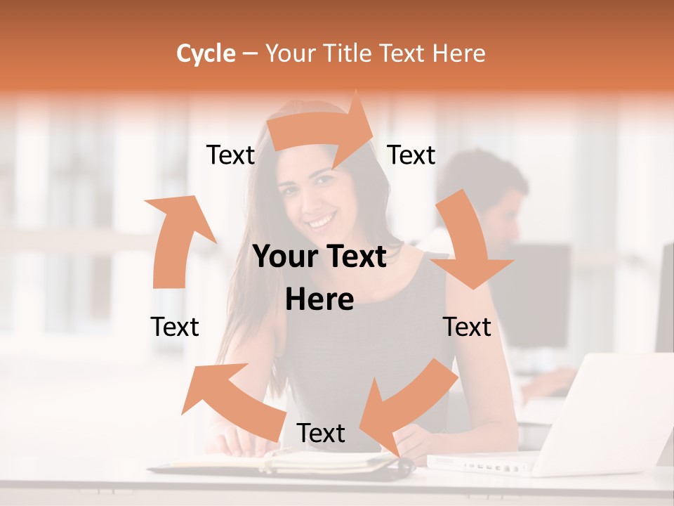 Active Cheerful Beautiful PowerPoint Template