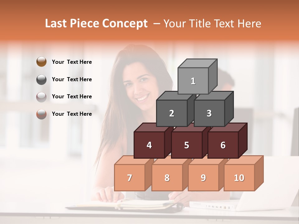 Active Cheerful Beautiful PowerPoint Template