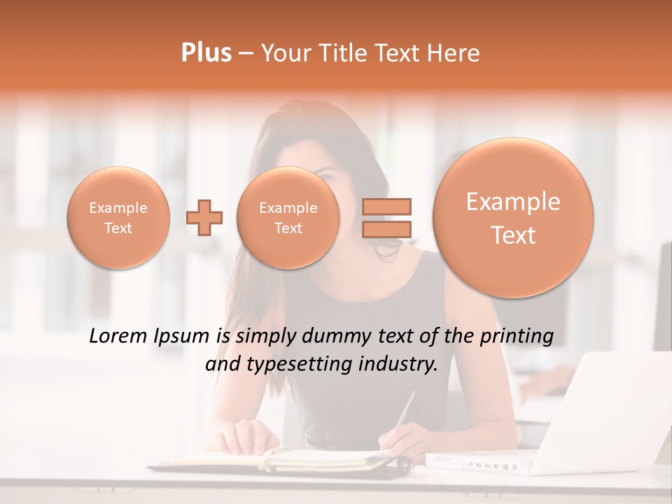 Active Cheerful Beautiful PowerPoint Template