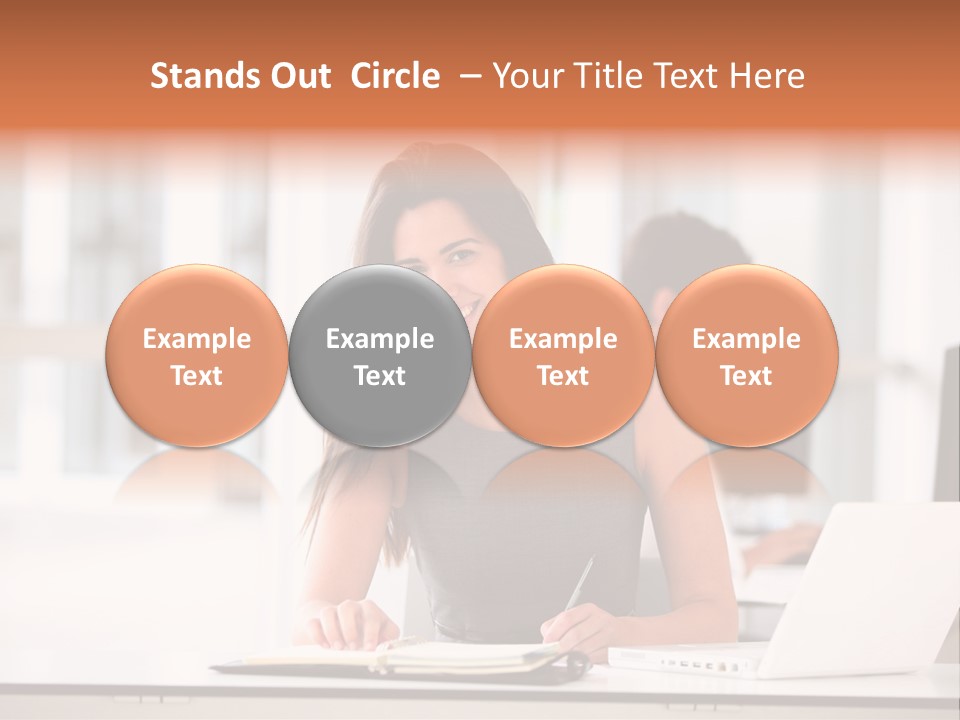 Active Cheerful Beautiful PowerPoint Template