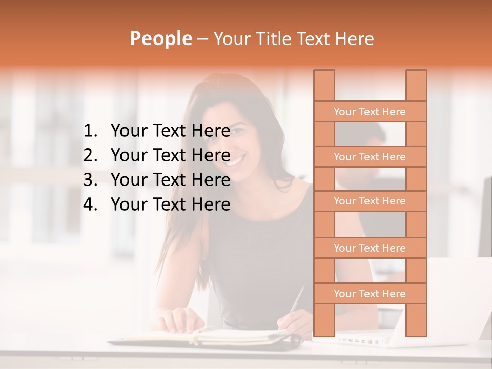 Active Cheerful Beautiful PowerPoint Template