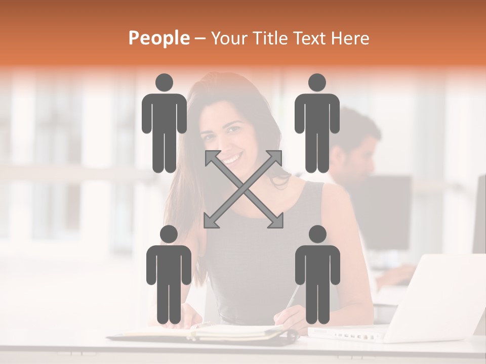 Active Cheerful Beautiful PowerPoint Template