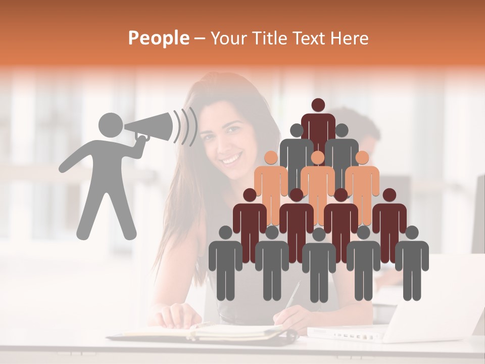 Active Cheerful Beautiful PowerPoint Template