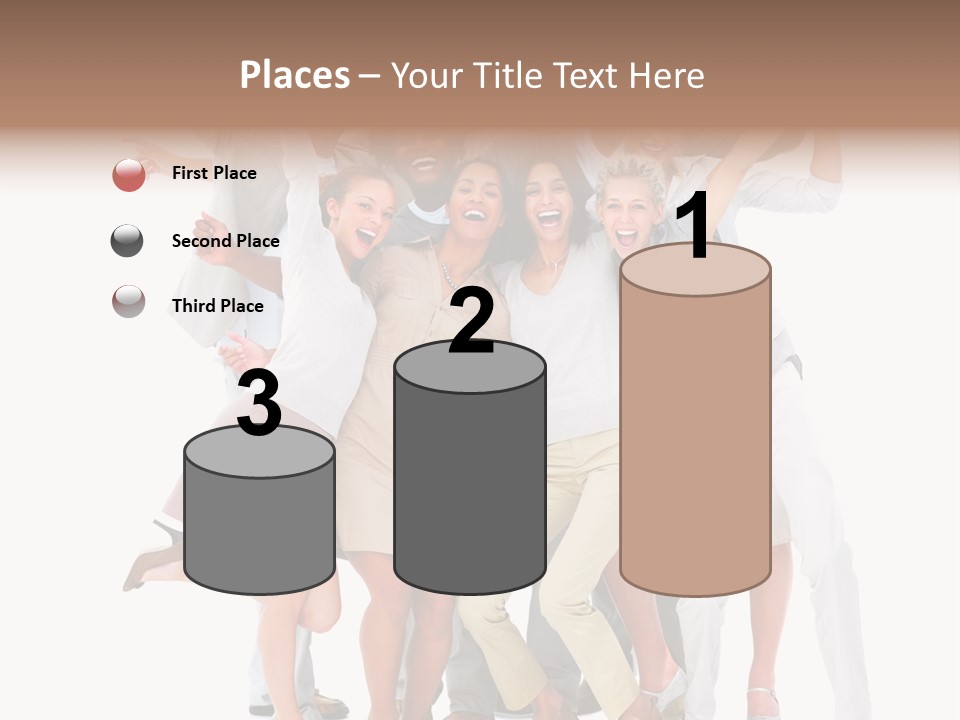 Male Hand Looking PowerPoint Template