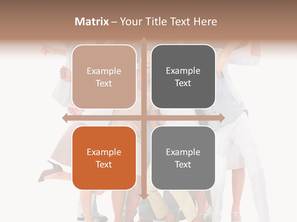 Male Hand Looking PowerPoint Template