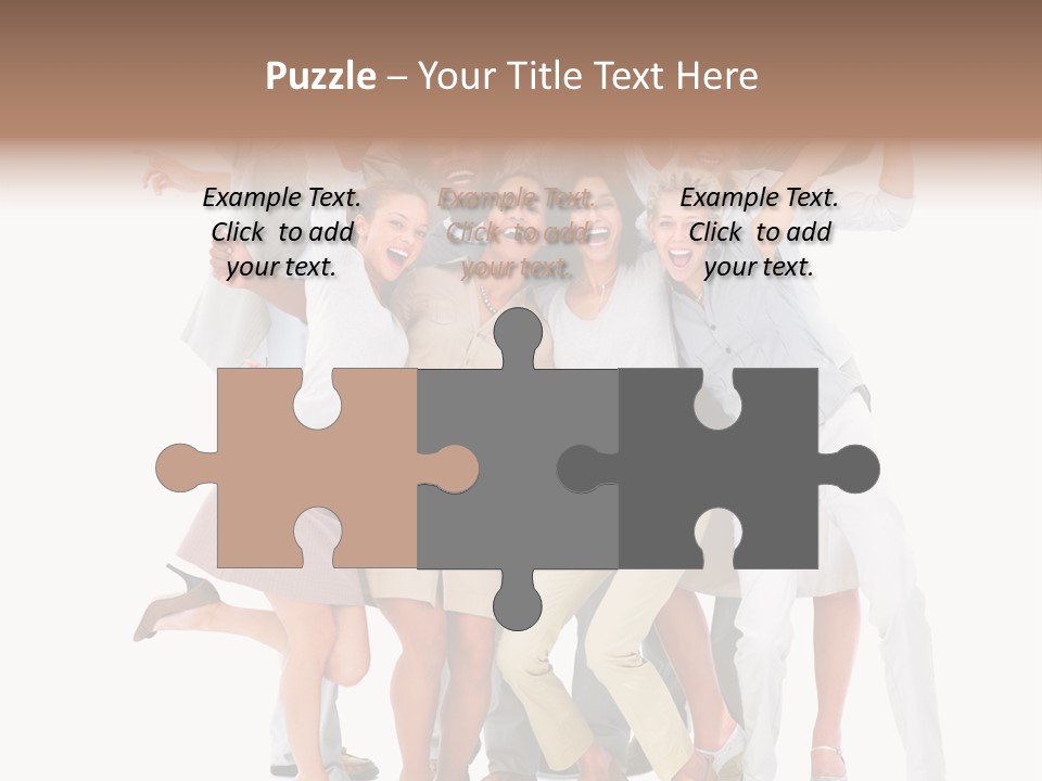 Male Hand Looking PowerPoint Template