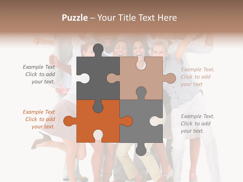 Male Hand Looking PowerPoint Template