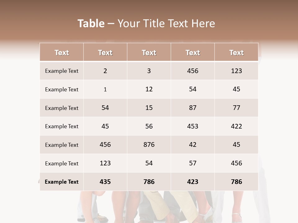 Male Hand Looking PowerPoint Template