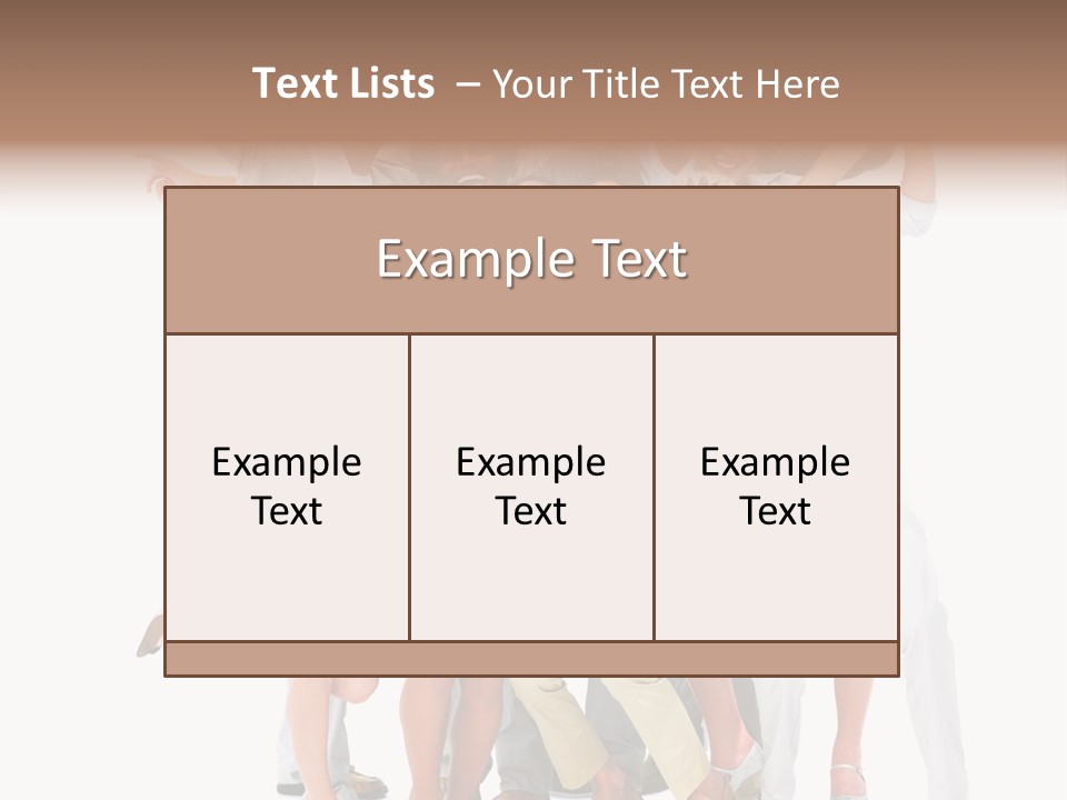 Male Hand Looking PowerPoint Template