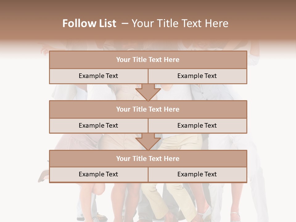 Male Hand Looking PowerPoint Template