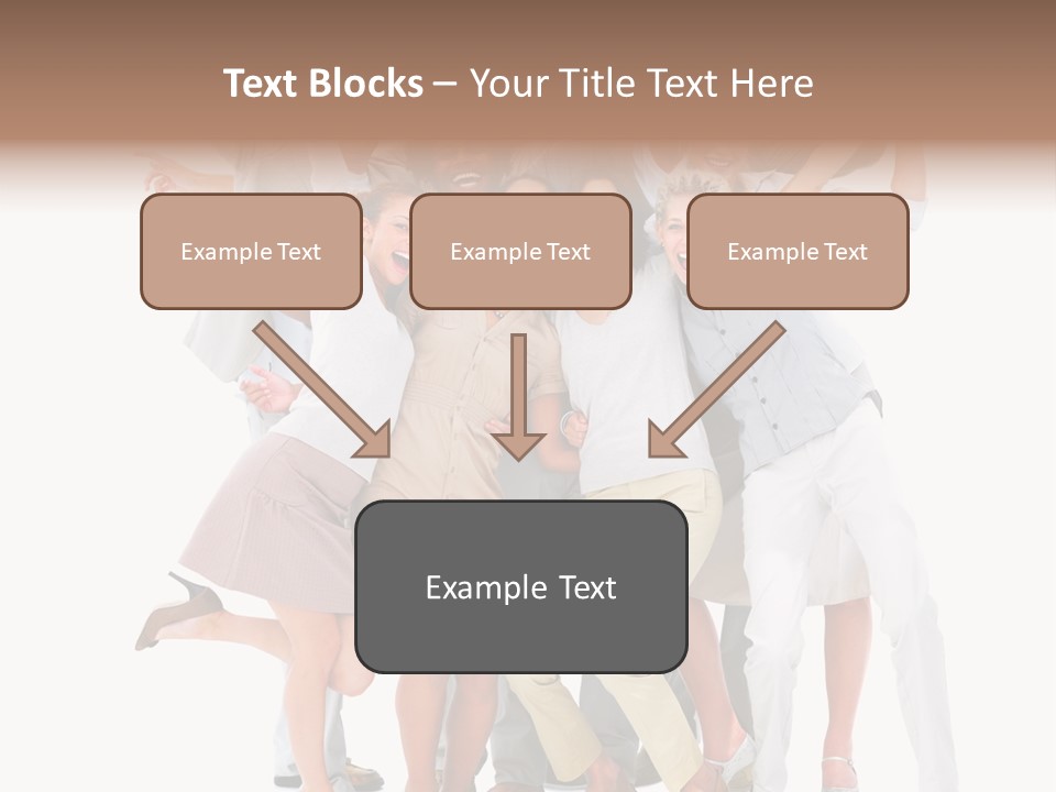 Male Hand Looking PowerPoint Template
