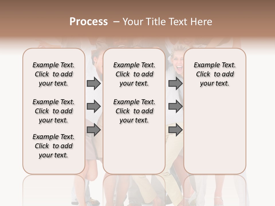 Male Hand Looking PowerPoint Template