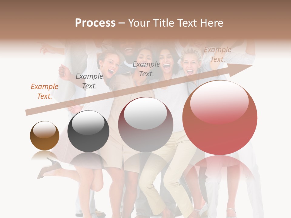 Male Hand Looking PowerPoint Template