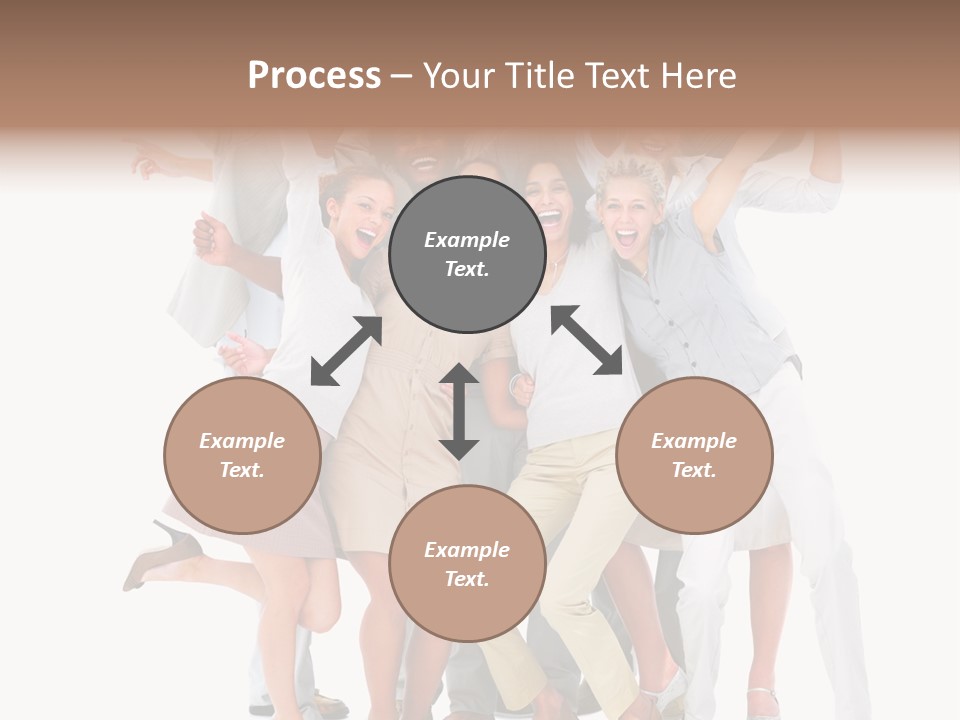 Male Hand Looking PowerPoint Template