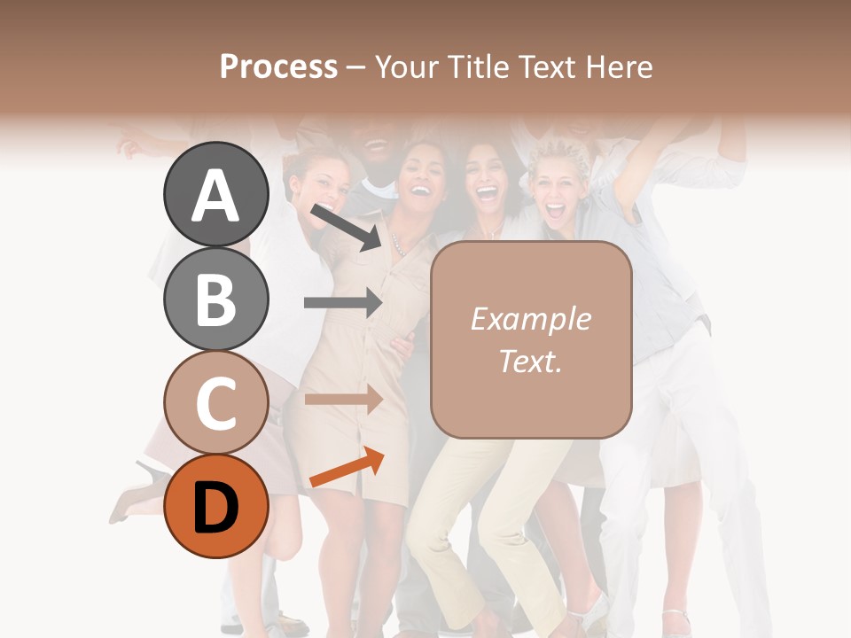 Male Hand Looking PowerPoint Template