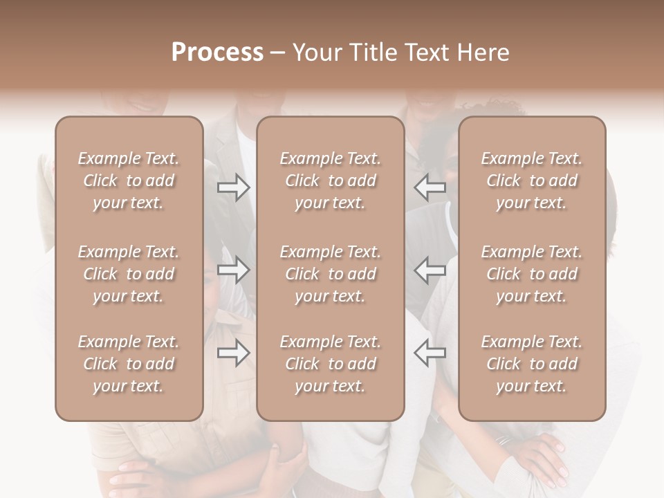 Plants Blue Sunflower PowerPoint Template