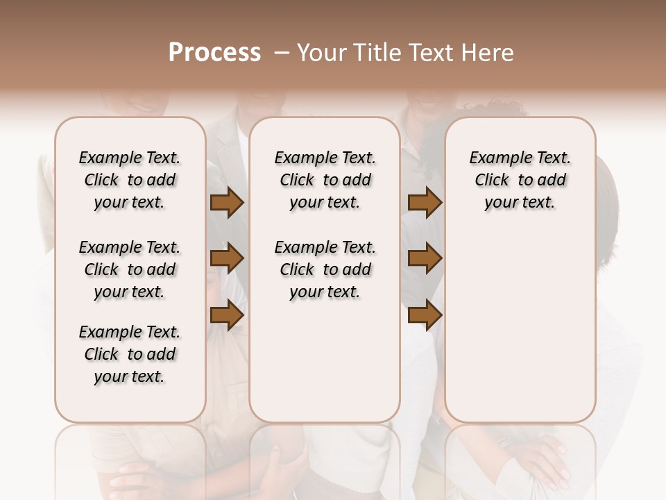 Plants Blue Sunflower PowerPoint Template