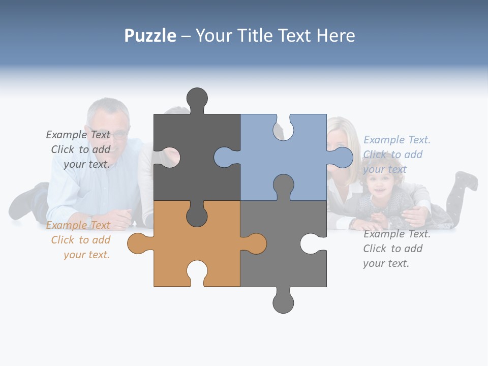 Hair Girls Guy PowerPoint Template