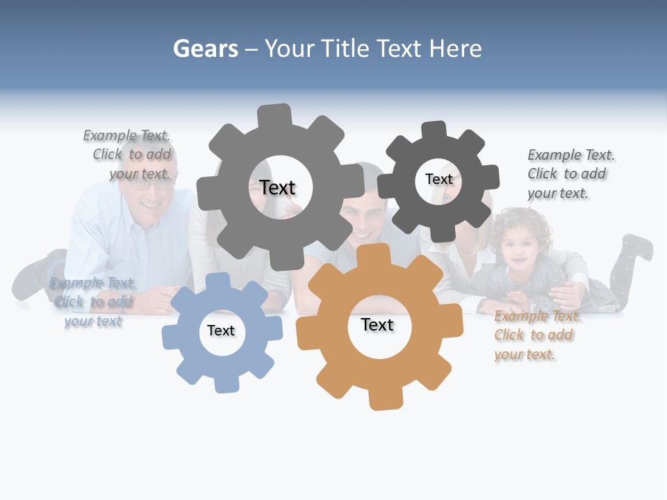 Hair Girls Guy PowerPoint Template