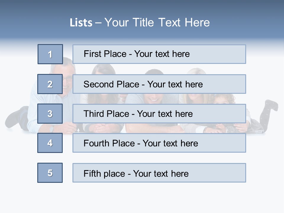 Hair Girls Guy PowerPoint Template