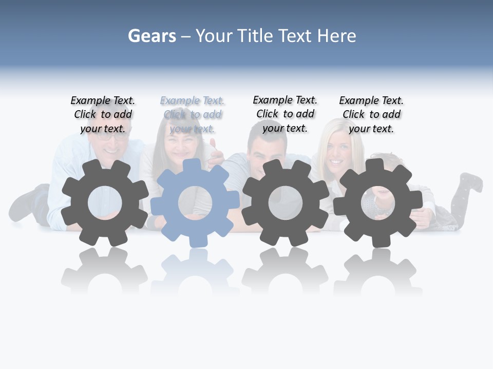 Hair Girls Guy PowerPoint Template