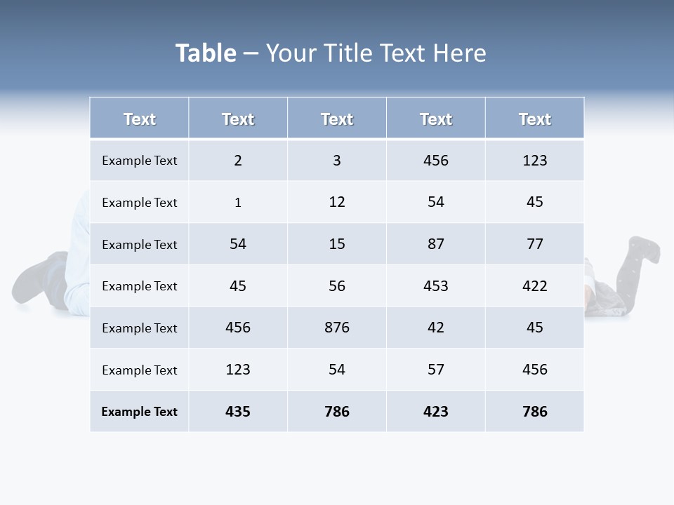 Hair Girls Guy PowerPoint Template