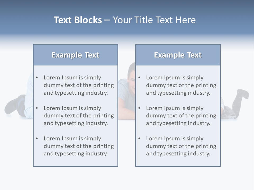 Hair Girls Guy PowerPoint Template