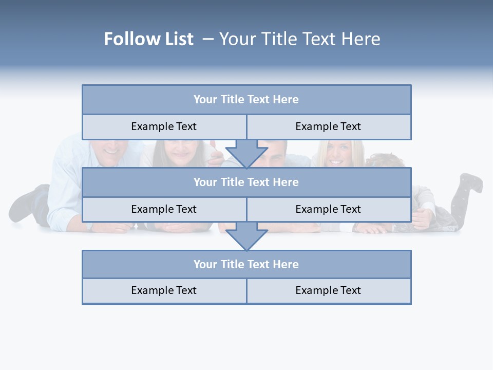 Hair Girls Guy PowerPoint Template