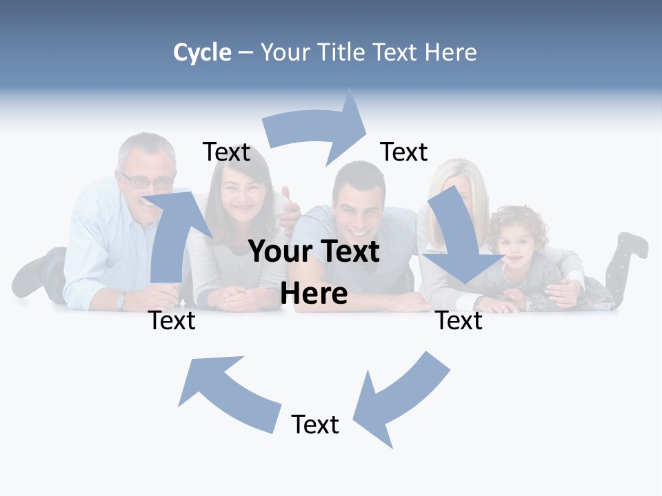 Hair Girls Guy PowerPoint Template