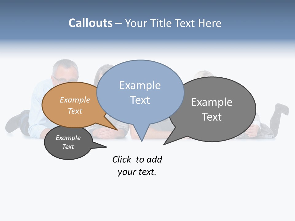 Hair Girls Guy PowerPoint Template