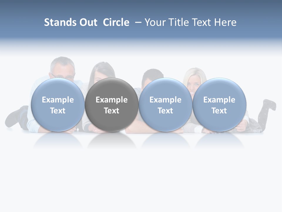 Hair Girls Guy PowerPoint Template