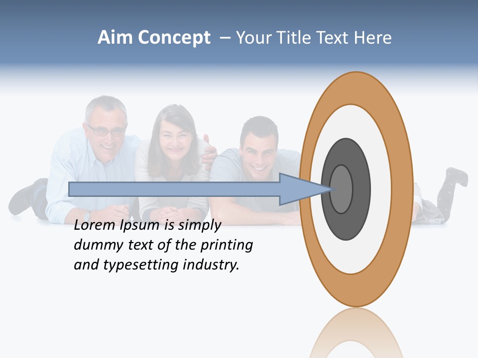 Hair Girls Guy PowerPoint Template