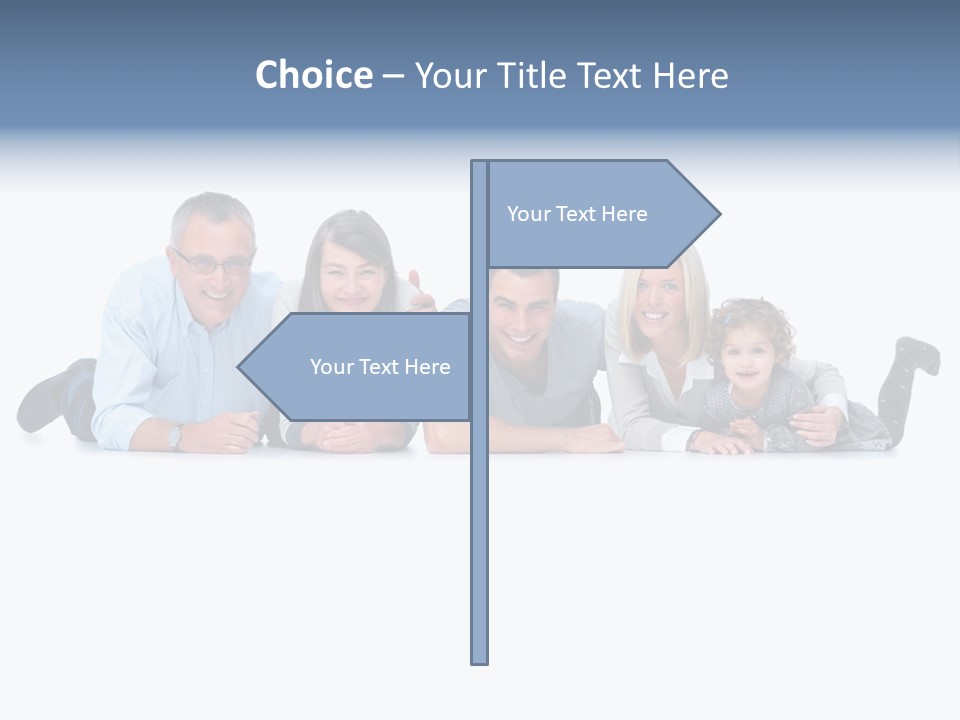 Hair Girls Guy PowerPoint Template