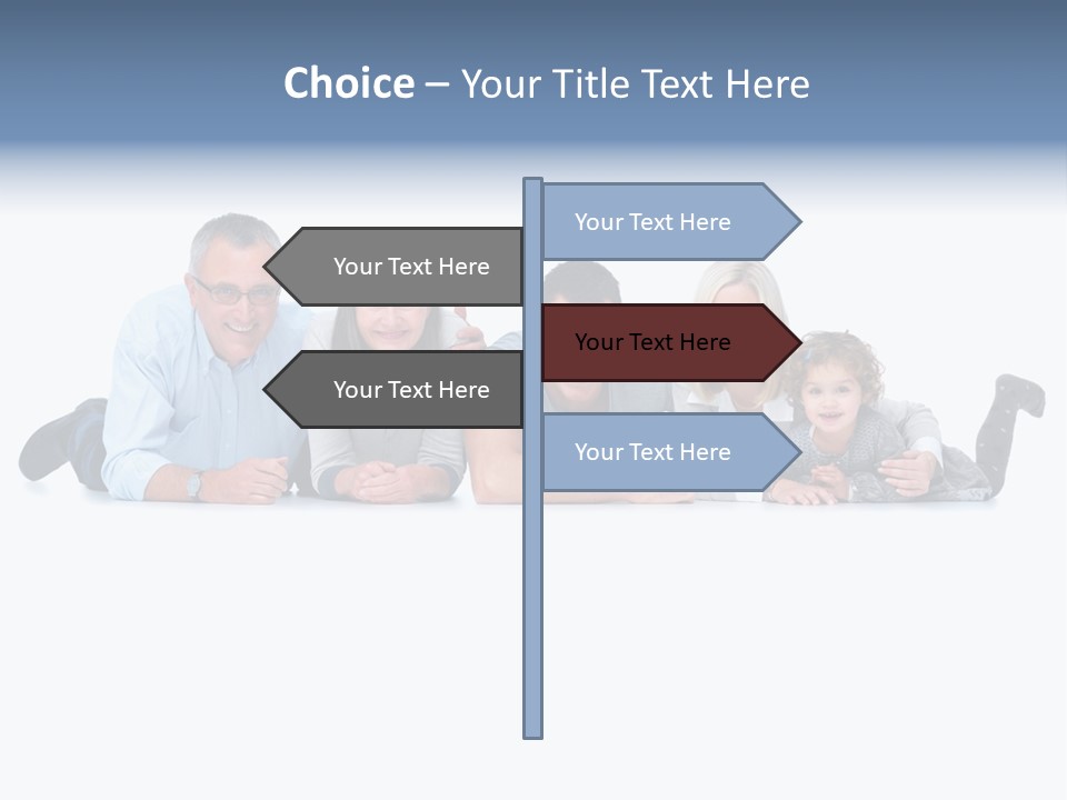 Hair Girls Guy PowerPoint Template