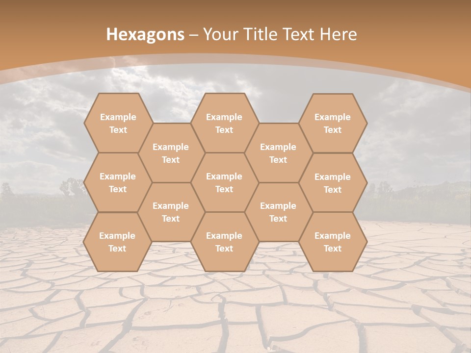 Stormy Waterless Rainy PowerPoint Template