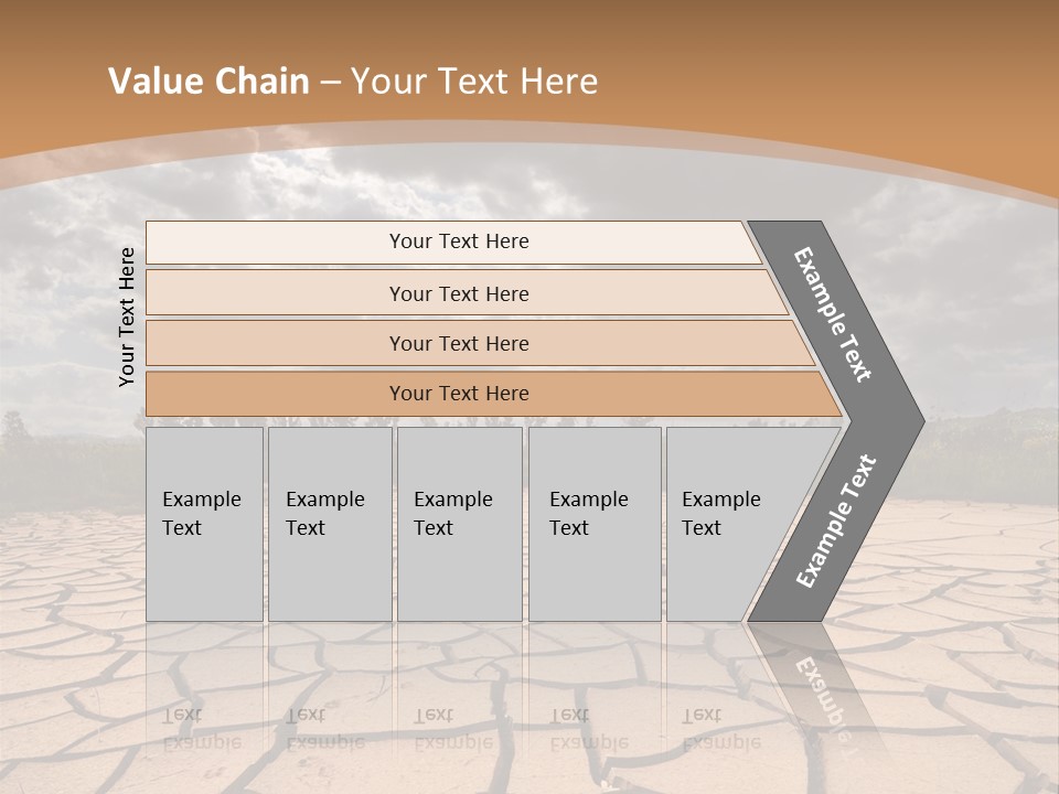 Stormy Waterless Rainy PowerPoint Template