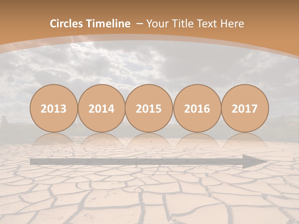 Stormy Waterless Rainy PowerPoint Template