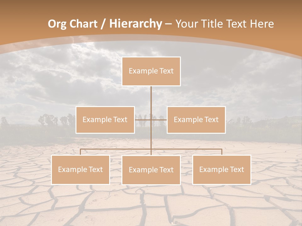 Stormy Waterless Rainy PowerPoint Template