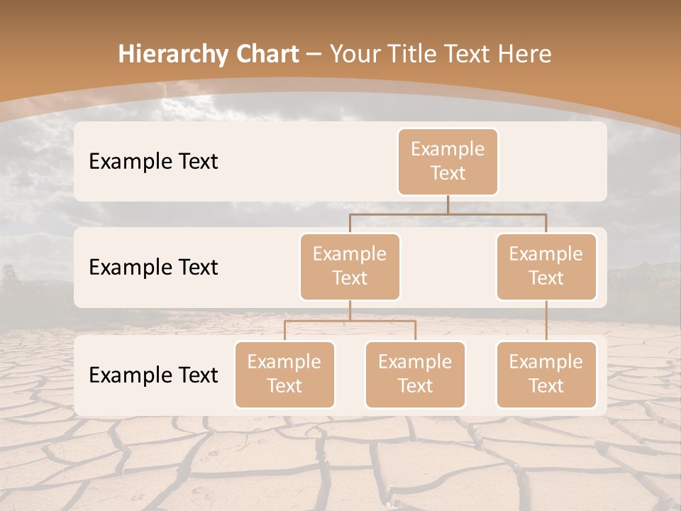 Stormy Waterless Rainy PowerPoint Template