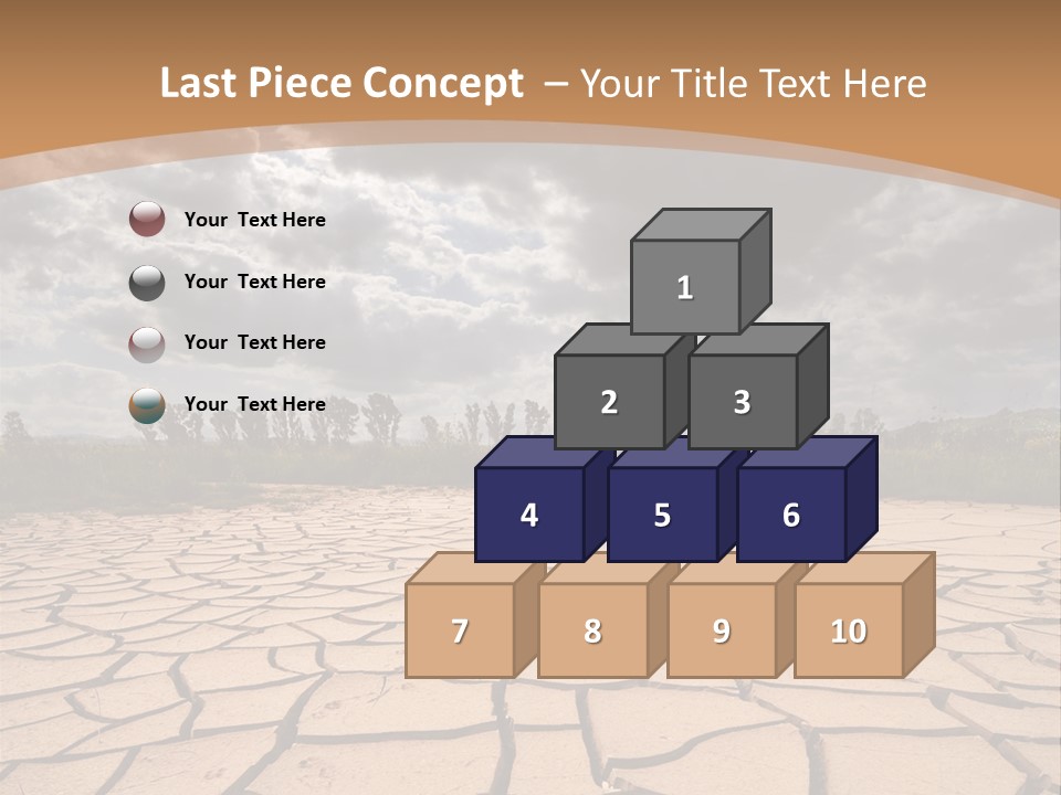 Stormy Waterless Rainy PowerPoint Template