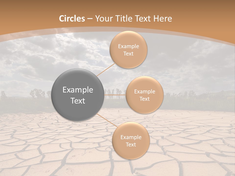 Stormy Waterless Rainy PowerPoint Template