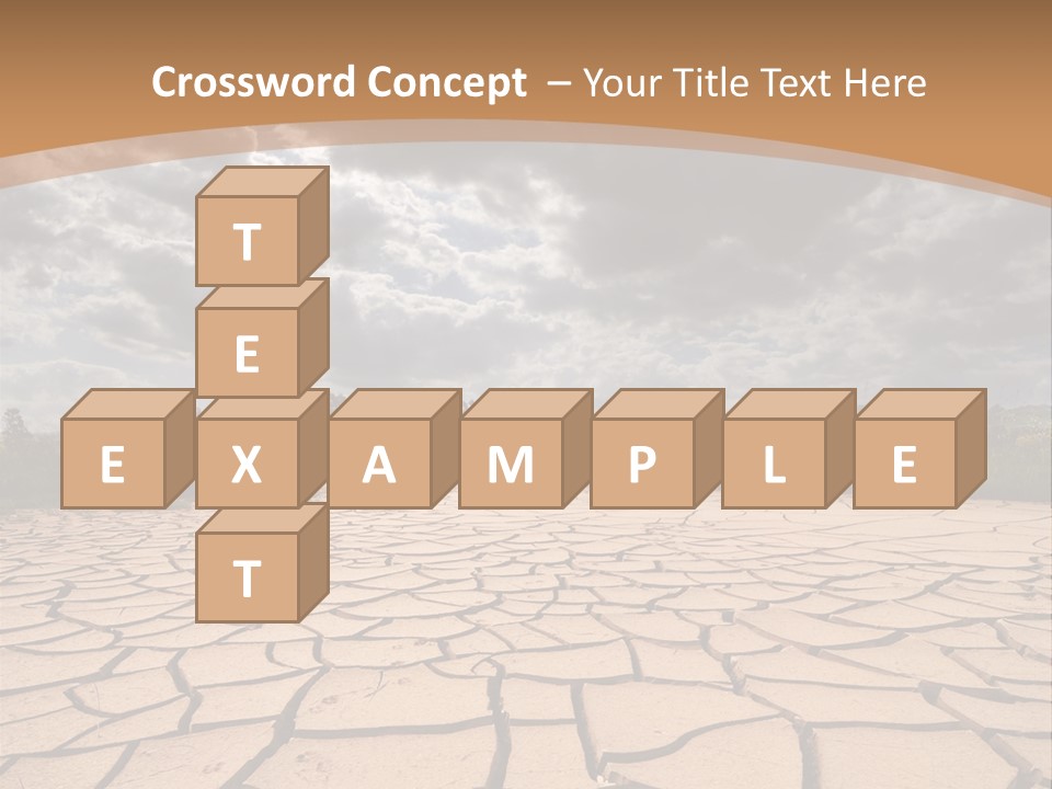 Stormy Waterless Rainy PowerPoint Template