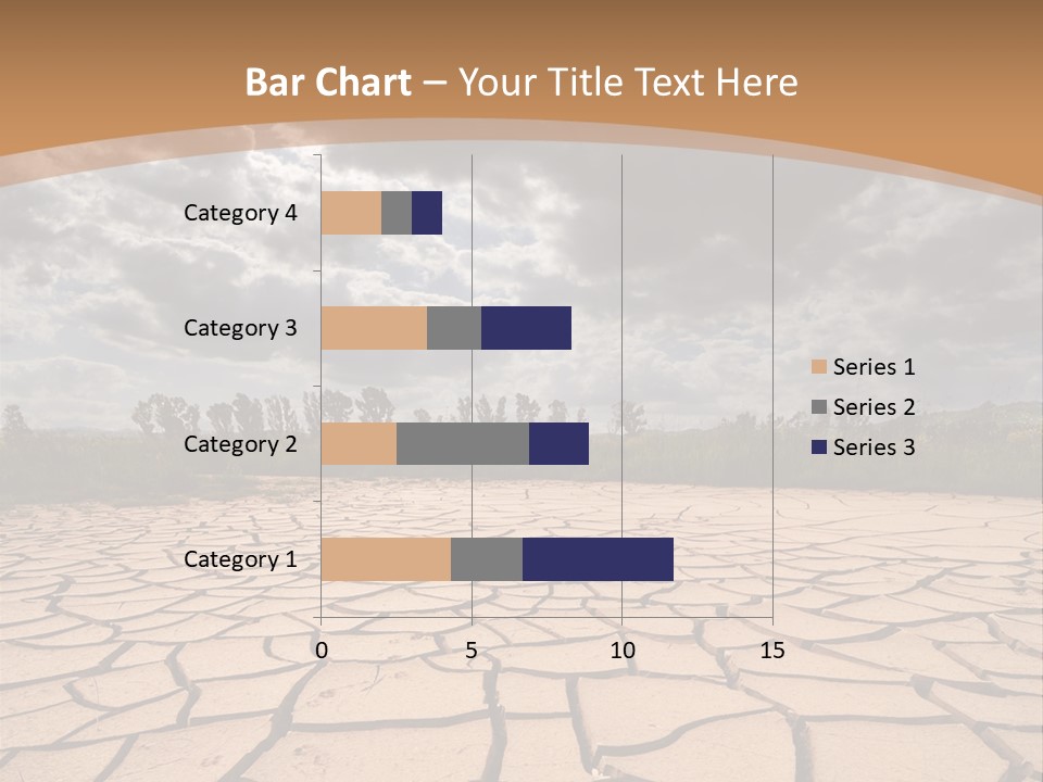 Stormy Waterless Rainy PowerPoint Template