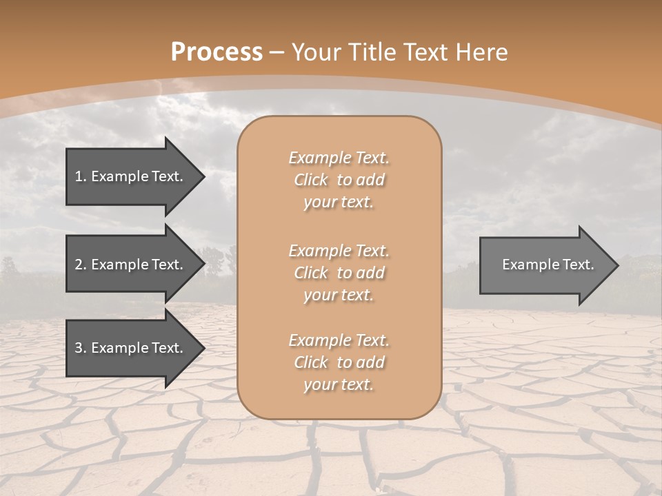 Stormy Waterless Rainy PowerPoint Template