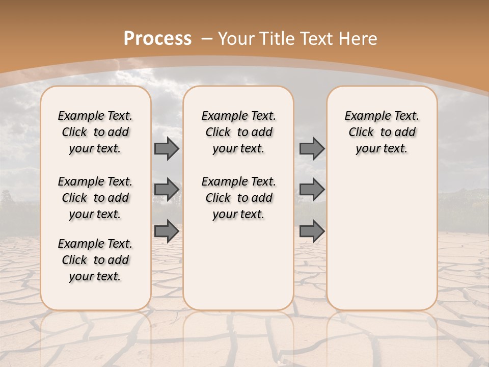 Stormy Waterless Rainy PowerPoint Template