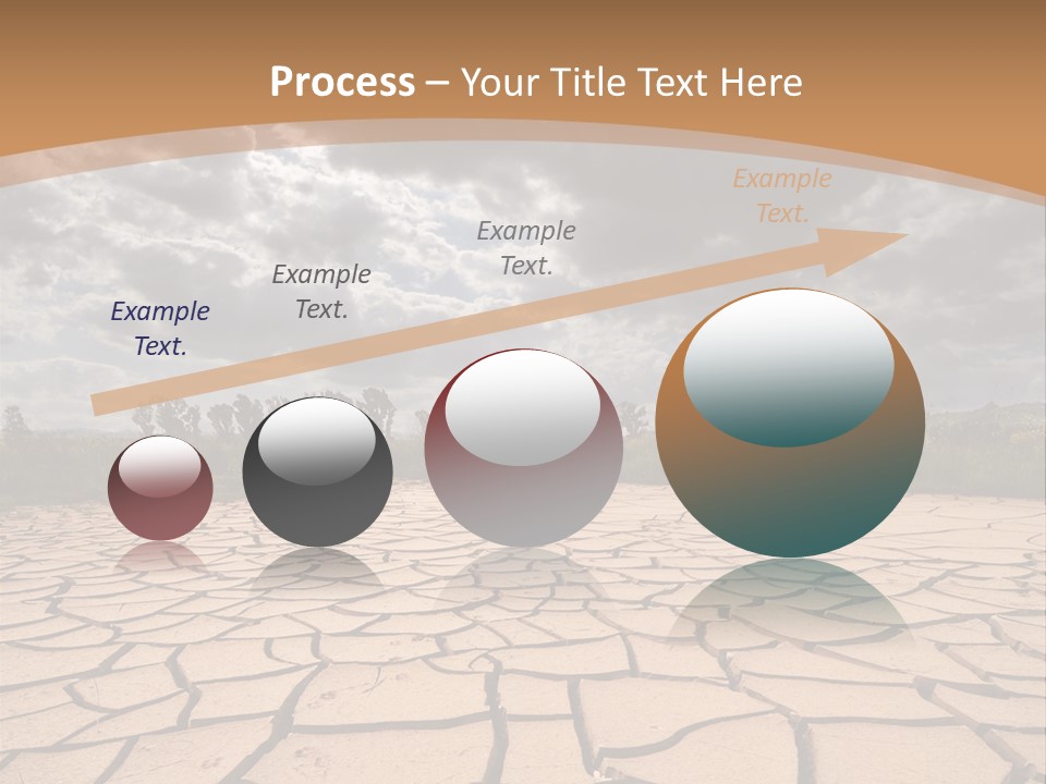 Stormy Waterless Rainy PowerPoint Template